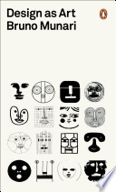 Cover for Design as Art By Bruno Munari (paperback).