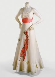 The Lobster Dress: A collaboration with Salvador Dali.